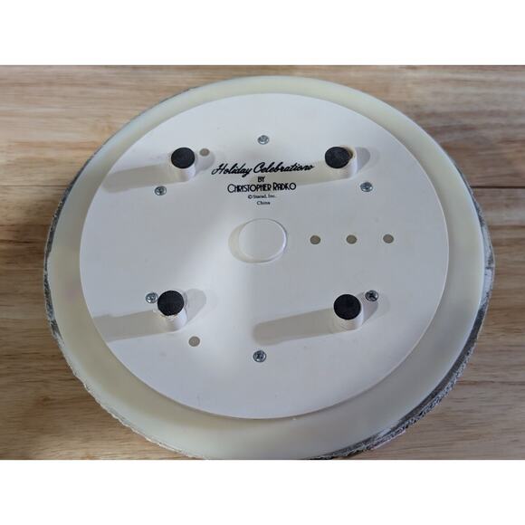 Christopher Radko Holiday Celebrations Christmas Tree Train Musical Centerpiece - Picture 5 of 7